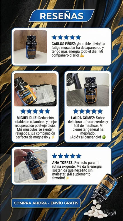FitoVit - Suplemento Masticable de Magnesio y Potasio
